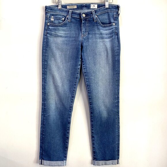 AG Adriano Golschmied | The Stilt Cigarette Roll-Up Jeans | Size 28 Women's - Picture 3 of 15